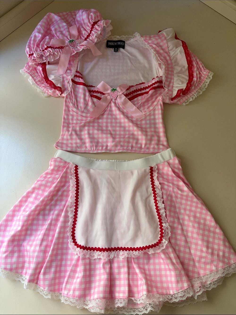 Dolls Kill Strawberry Shortcake Halloween Costume